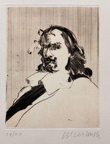 Claude Weisbuch (1927-2014) - Portrait