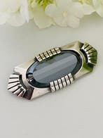Zilver, Art Deco - Frankrijk - Hematiet - (1930-1940) -