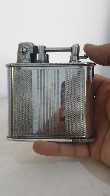 Lancel table lighter - Tafelaansteker - Staal (roestvrij), Nieuw