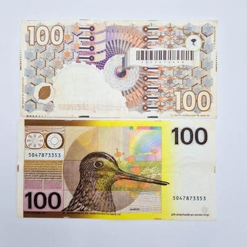 Nederland. - 2 x 100 Gulden - 1977/1992 - PL104, PL105