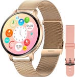 2dekans | Nuvance - Smartwatch - Dames - 42mm - Bluetooth -, Ophalen of Verzenden