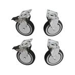 Wielenset | Diamond Werktafels | 4 Wielen (2 Geremd), Verzenden, Nieuw in verpakking