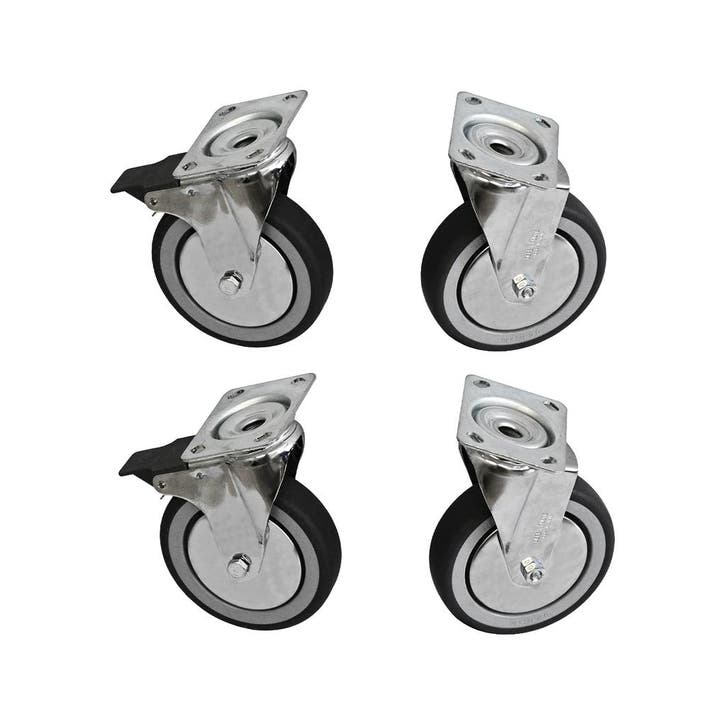 Wielenset | Diamond Werktafels | 4 Wielen (2 Geremd), Zakelijke goederen, Horeca | Keukenapparatuur, Nieuw in verpakking, Verzenden
