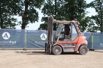 Veiling: Heftruck Linde H60D-02 Diesel 6000kg 2000, Ophalen