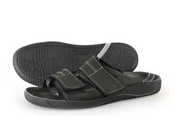 Rohde Slippers in maat 43 Zwart, Kleding | Heren, Slippers, Verzenden, Zwart, Zo goed als nieuw
