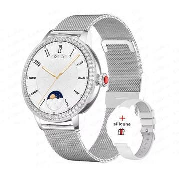 Diamant Smartwatch - Gezondheid Monitor Sport Tracker, Verzenden