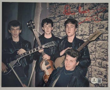 The Beatles - Pete Best - Foto gesigneerd door Pete Best -, Cd's en Dvd's, Nieuw in verpakking