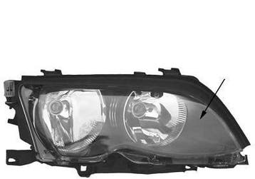 BMW E46 2002-2005 Sedan/Break Chrome Koplamp Rechts, Verzenden, Nieuw