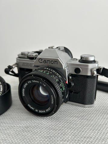 Canon AE-1 + FD 1,8/50mm | Analoge camera, Nieuw