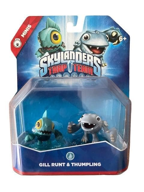 Skylanders Trap Team - Gill Runt & Thumpling Mini Duo Pack, Verzamelen, Poppetjes en Figuurtjes, Verzenden