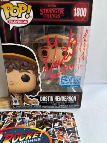 Funko - Funko Pop - Stranger Things - Dustin Henderson #1800, Antiek en Kunst