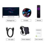 H96 Max 8K TV Box Mediaspeler Android Kodi - 4GB RAM - 128GB, Verzenden