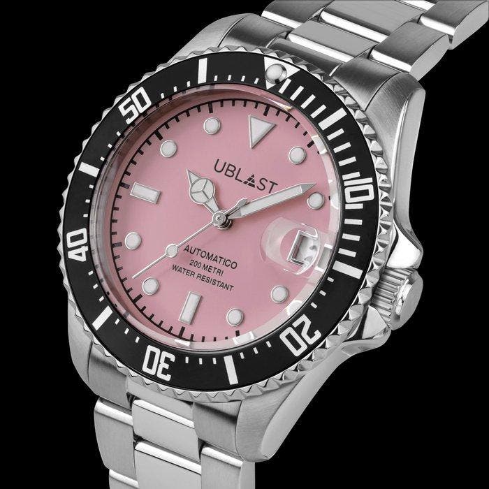 Ublast - Diver 20 ATM - UB2D4012PNK - Heren - 2026, Handtassen en Accessoires, Horloges | Heren