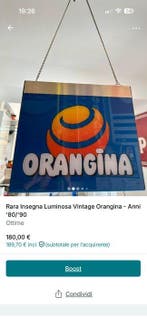 Orangina - Lichtbord - Plastic
