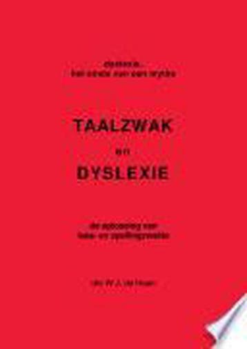 Taalzwak en dyslexie - de Haan, Verzenden, Nieuw