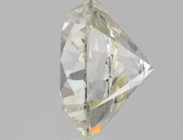 1 pcs Diamant (Naturelle) - 0.90 ct - Rond - J - VVS1 - HRD