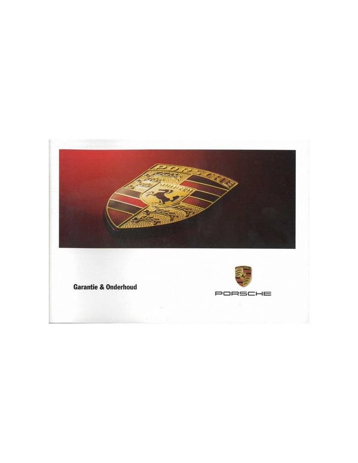 1997 PORSCHE BOXSTER 911 GARANTIE & ONDERHOUD NEDERLANDS, Auto diversen, Handleidingen en Instructieboekjes, Ophalen of Verzenden