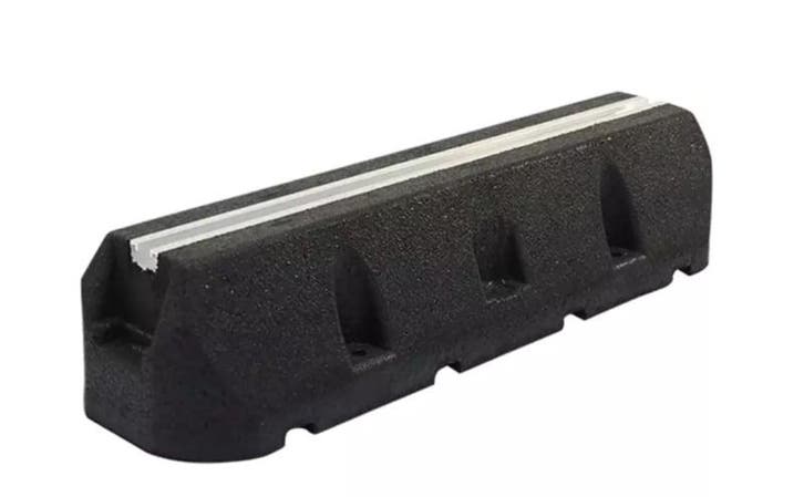 Rubber Montagebalk trillingsdempend 400x100x180 mm, 2 stuks, Autos : Pièces & Accessoires, Climatisation & Chauffage, Envoi