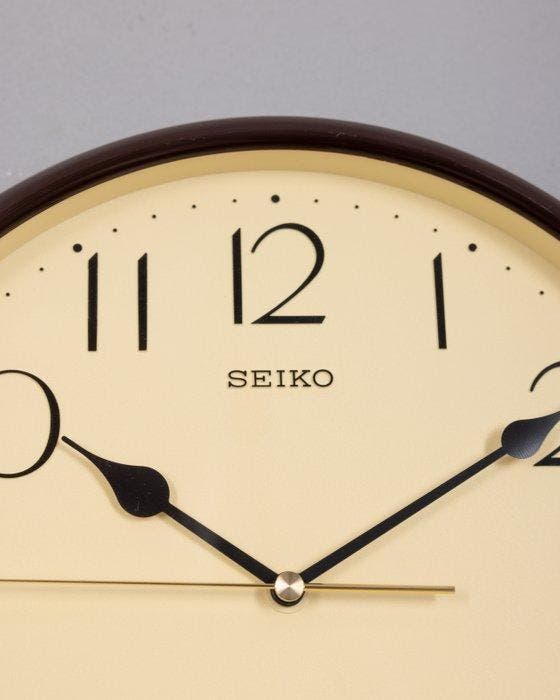 Horloge murale - Seiko - Industrial Plastique - 1990-2000, Antiquités & Art, Curiosités & Brocante