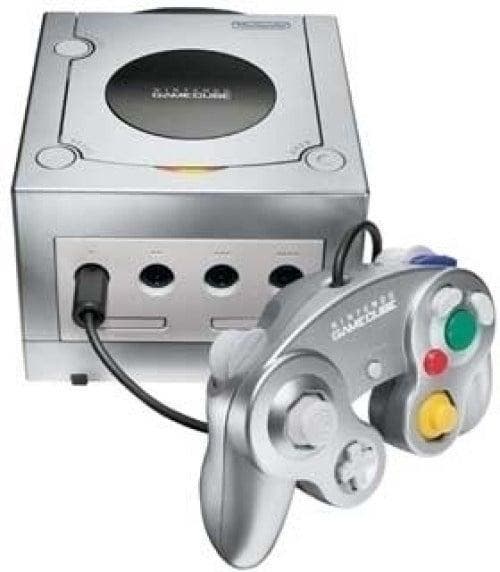 Nintendo Gamecube Zilver + Controller, Games en Spelcomputers, Spelcomputers | Nintendo GameCube, Zo goed als nieuw, Ophalen of Verzenden