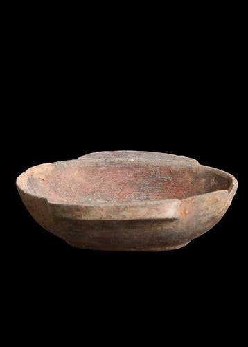 Oud-Chinees, Han-dynastie Terracotta Oorcup (Zonder