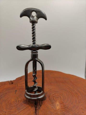 Kurkentrekker - IJzer - Antieke kurkentrekker 19e, Antiek en Kunst
