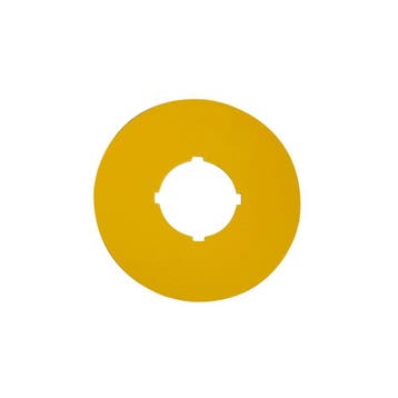Eaton M22-XBK Étiquette DArrêt DUrgence Ronde Jaune -, Verzenden