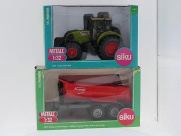Schaal 1:32 Siku NEW OLD STOCK 3261 en 2871 Klaas tractor..., Ophalen of Verzenden, Nieuw, SIKU