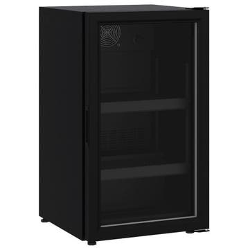 Koelkast | 145L | Zwart | +4°C/+10°C | Geforceerd |, Verzenden