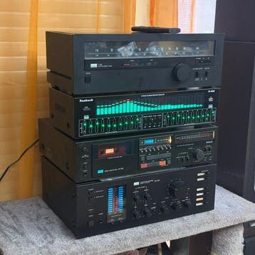 Sansui - T-60 / D-370 / AU-D5/Sunbuck EQ-8000 Hifi-set -, Nieuw