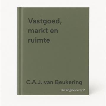 Vastgoed, markt en ruimte 9789012384100 C.A.J. van Beukering, Verzenden, C.A.J. van Beukering