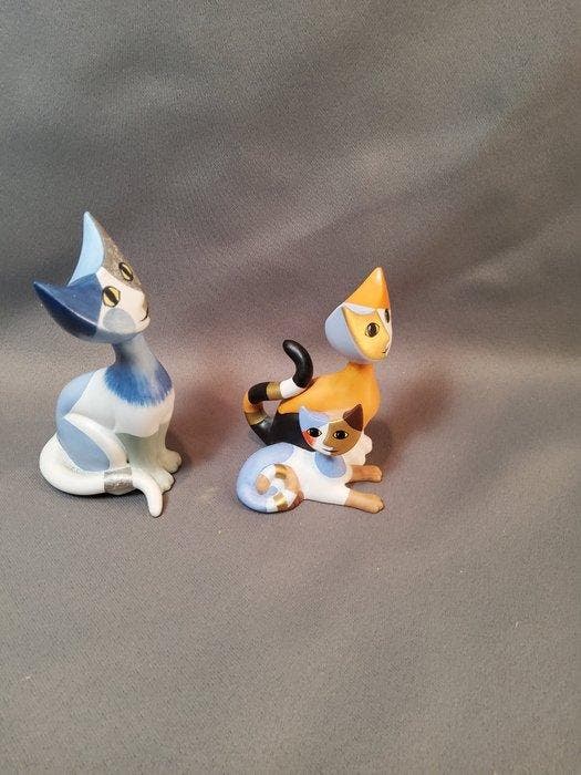 Goebel - Beeldje - Gina; Amico E Amica (2) - Porselein, Antiek en Kunst, Curiosa en Brocante