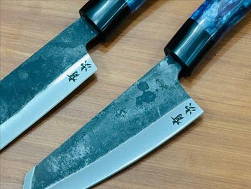 Couteau de cuisine - Bunka & Nakiri - Coffret de couteaux