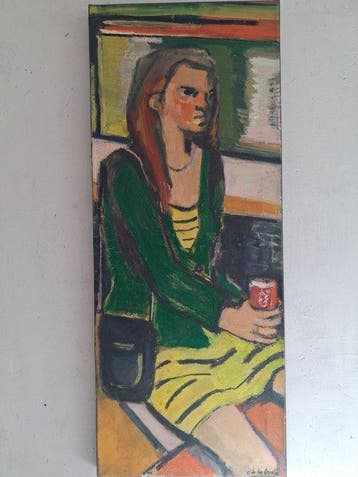 De Lapresle (XXI) - La fille à la canette de coca, Antiek en Kunst