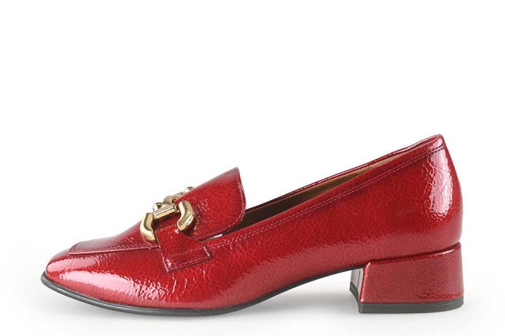 Tamaris Loafers in maat 38 Rood, Kleding | Dames, Schoenen, Rood, Zo goed als nieuw, Overige typen, Verzenden