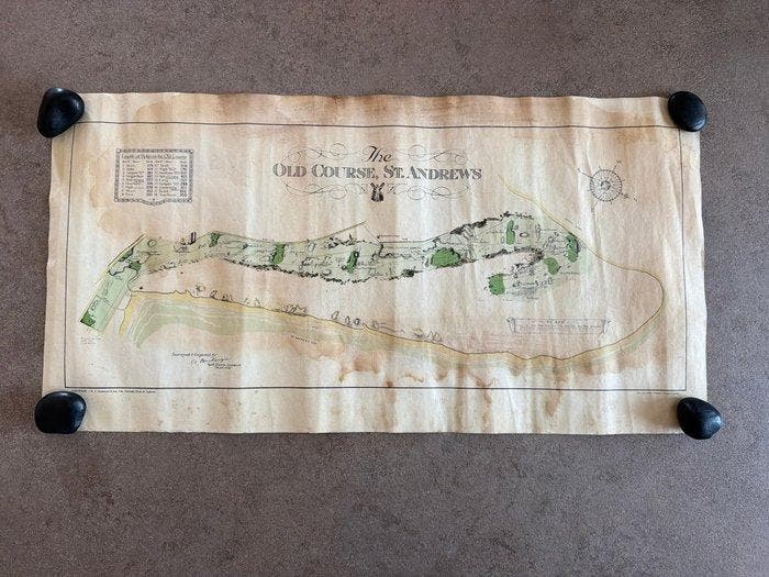 A. Mackenzie - The Old Course, St. Andrews, Boeken, Atlassen en Landkaarten