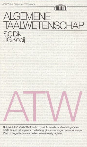 INLEIDING ALGEMENE TAALWETENSCHAP 9789027453907 Hein Dik, Boeken, Verzenden, Gelezen, Hein Dik