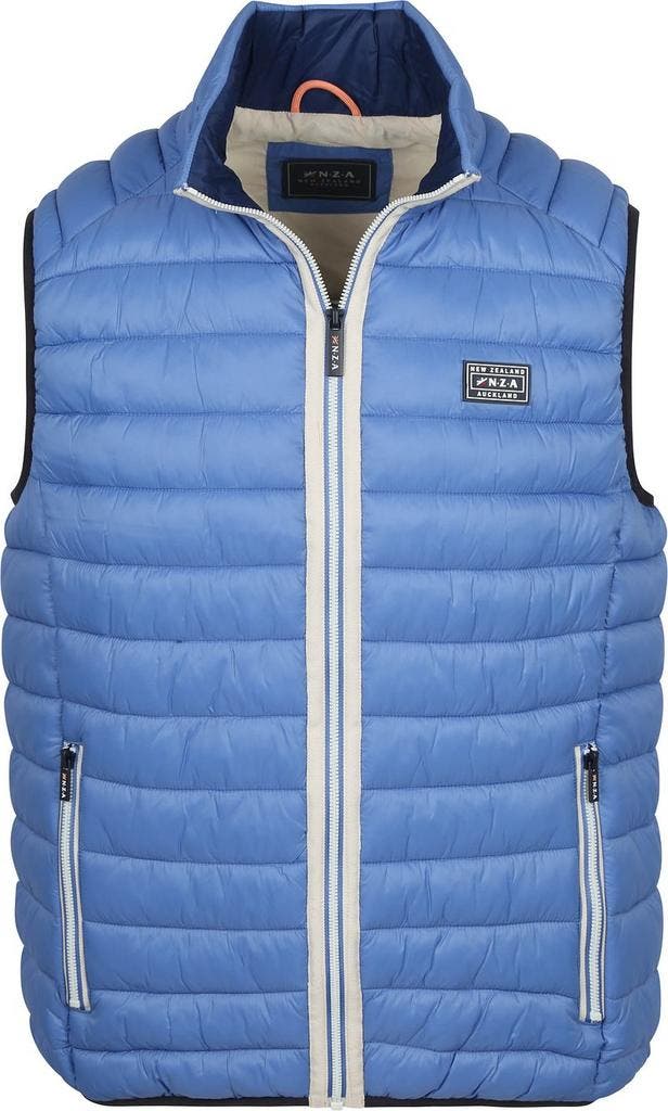 NZA Bodywarmer Puffer Blauw maat Maat 42/44 (L) Heren, Kleding | Heren, Jassen | Winter, Blauw, Nieuw, Verzenden