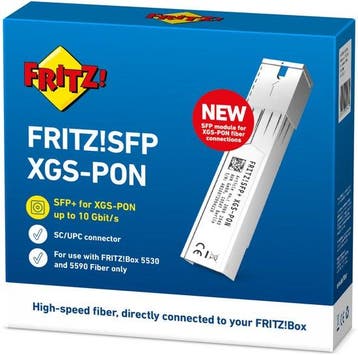 FRITZ!SFP XGS-PON - SFP+ transceivermodule 10 Gbit/s - ma..., Computers en Software, WiFi-versterkers, Verzenden, Nieuw