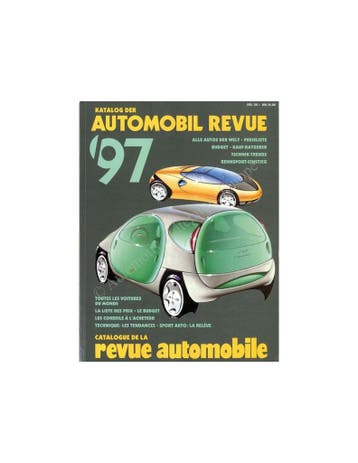 1997 AUTOMOBIL REVUE JAARBOEK DUITS FRANS, Ophalen of Verzenden, Nieuw