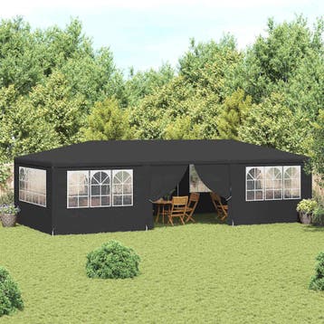 vidaXL Partytent met zijwanden professioneel 90 g/m² 4x9 m, Verzenden