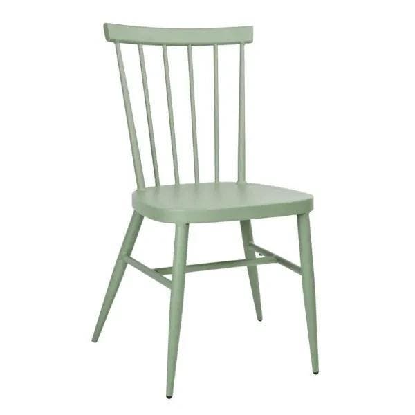 Stoelen | WINDSOR | Aluminium | Green | In-/Outdoor |, Articles professionnels, Horeca | Équipement de cuisine, Envoi