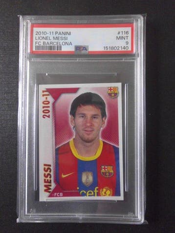 2010/11 Panini FC Barcelona Lionel Messi #116 - PSA 9 - 1, Collections
