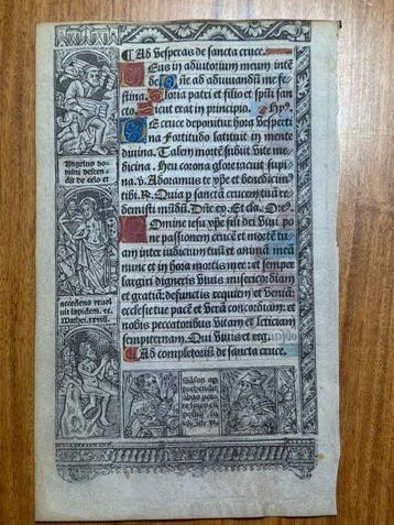 Paris, Antoine Verard, 1510 - Printed Book of Hours on