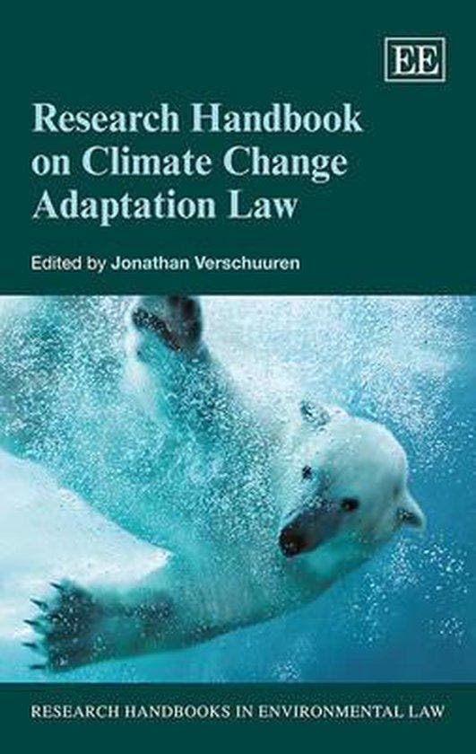 Research Handbook on Climate Change Adaptation Law, Livres, Langue | Anglais, Envoi