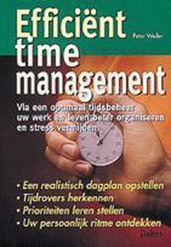 Efficiënt time management 9789024374731 P. Weiler, Livres, Économie, Management & Marketing, Envoi