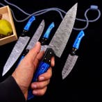 Keukenmes - Kitchen knife set - Staal, Hout - Duitsland