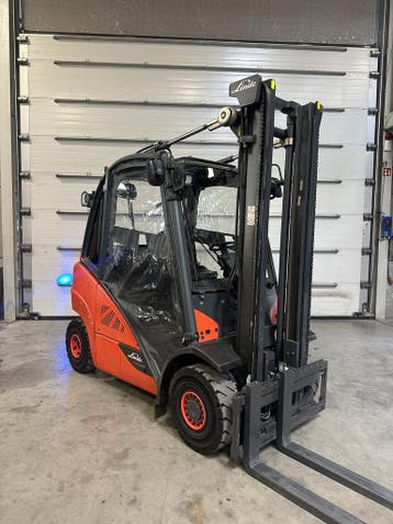 Chariot élévateur diesel Linde H25D-02, année 2018, 1369h, Chariot élévateur