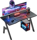 Gaming bureau - Gaming desk - Gaming tafel - 80x50 cm - Zwar, Huis en Inrichting, Bureaus, Verzenden, Nieuw