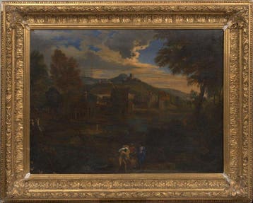 Gabriel Allegrain (1679-1748) - Figurative landscape